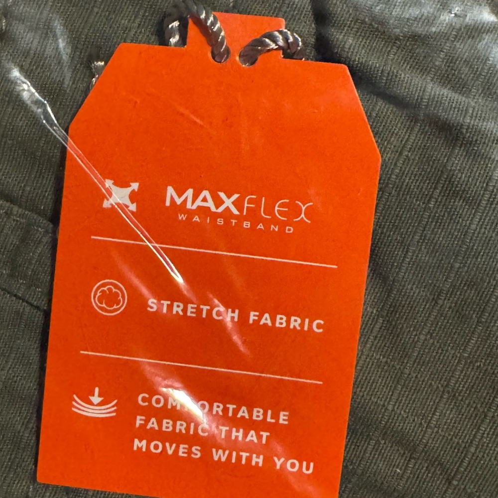 NWT - 2 pairs Urban Pipeline MaxFlex waist Cargo shorts 40" (Army green & khaki) - Picture 7 of 8